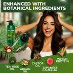 Tea Tree Shampoo and Conditioner Set Sulfate Free 14 Fl Oz Set of 2 Anti Dandruff Hair Care for Men and Women Cleansing Formula for Itchy Scalp and Oil Control