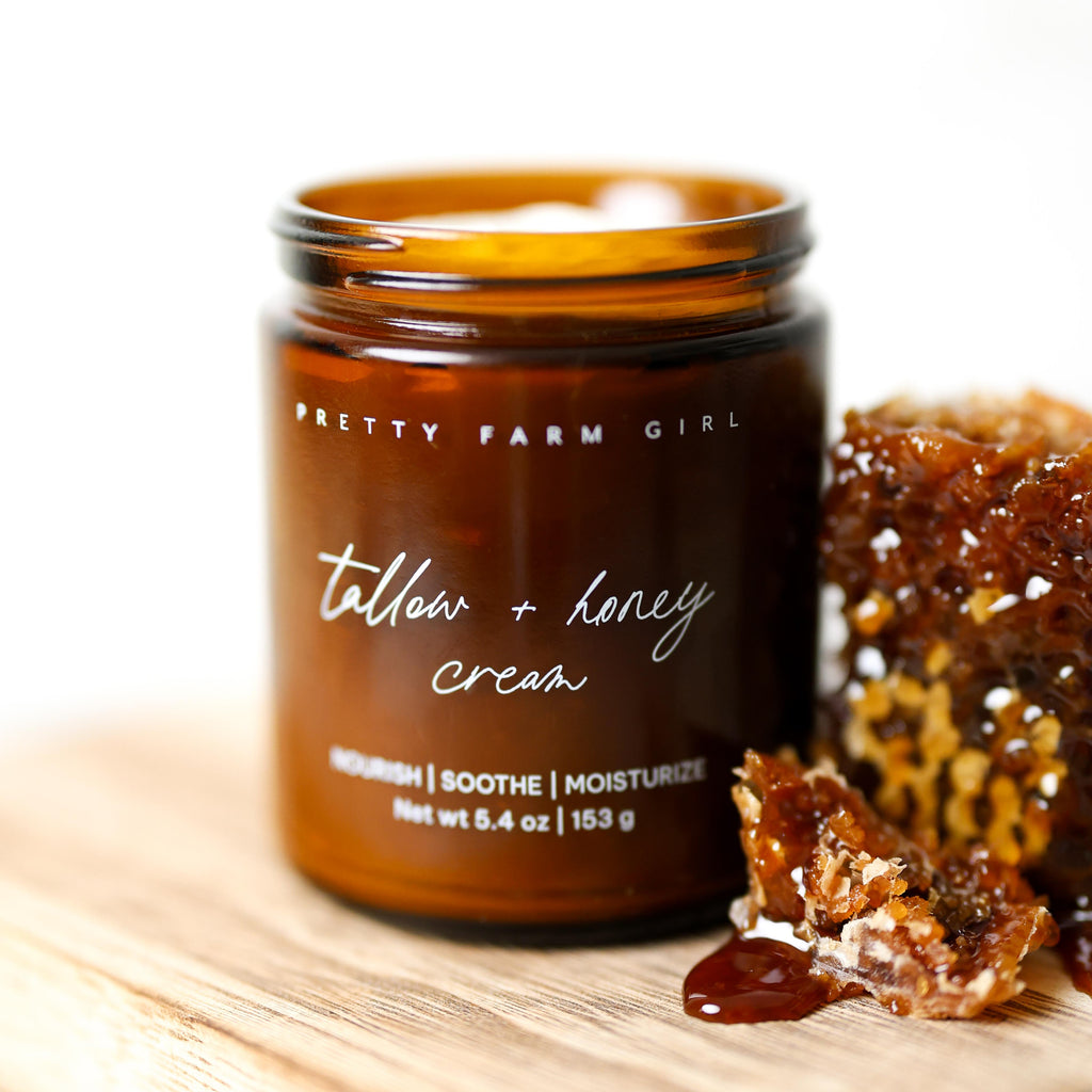 Fragrance Free Tallow + Honey Cream for Sensitive Skin – GlowKind