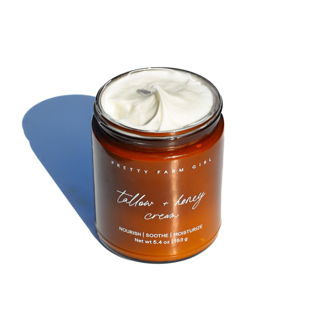 Fragrance Free Tallow + Honey Cream for Sensitive Skin – GlowKind