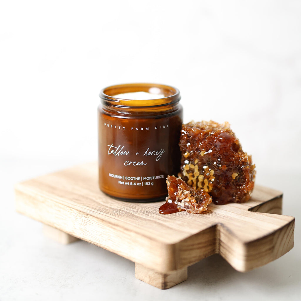 Fragrance Free Tallow + Honey Cream for Sensitive Skin – GlowKind